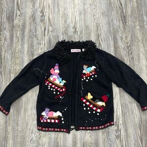 Vintage kids Christmas sweater